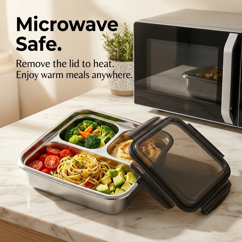 Large Capacity Lunch Container - Bento Box Two Tier review and price