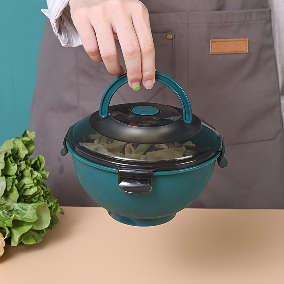 Portable Salad Noodle Soup Bow - Bento Box Two Tier review and price