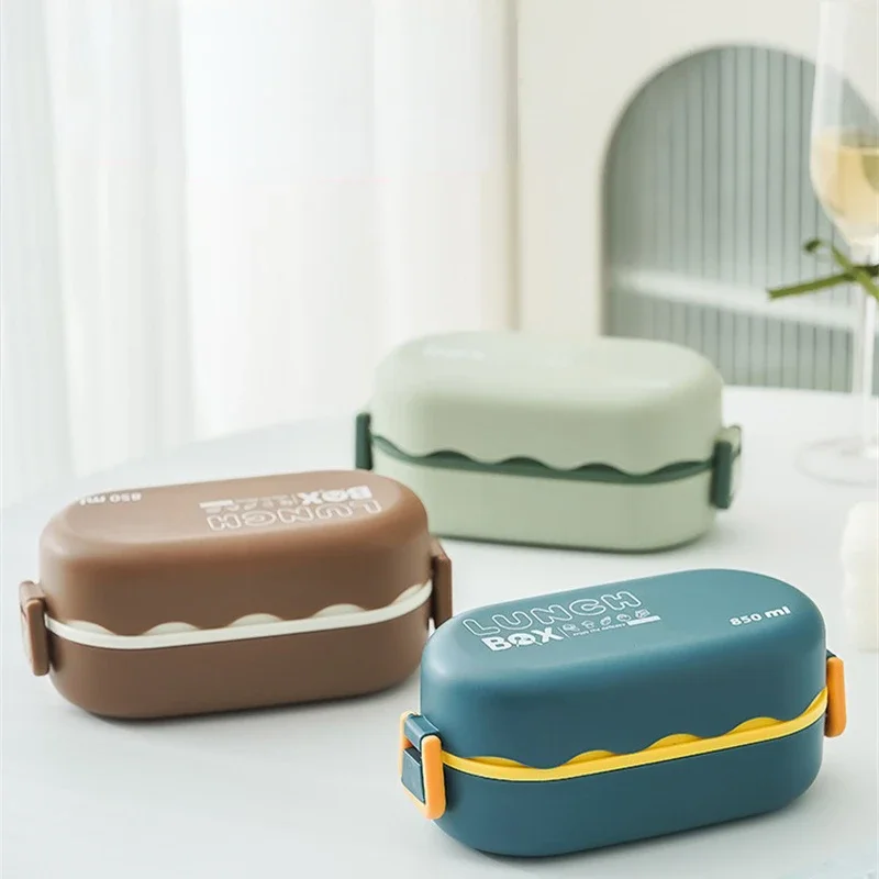 850ML Lunch Box Double-layer P - Bento Box Two Tier review and price