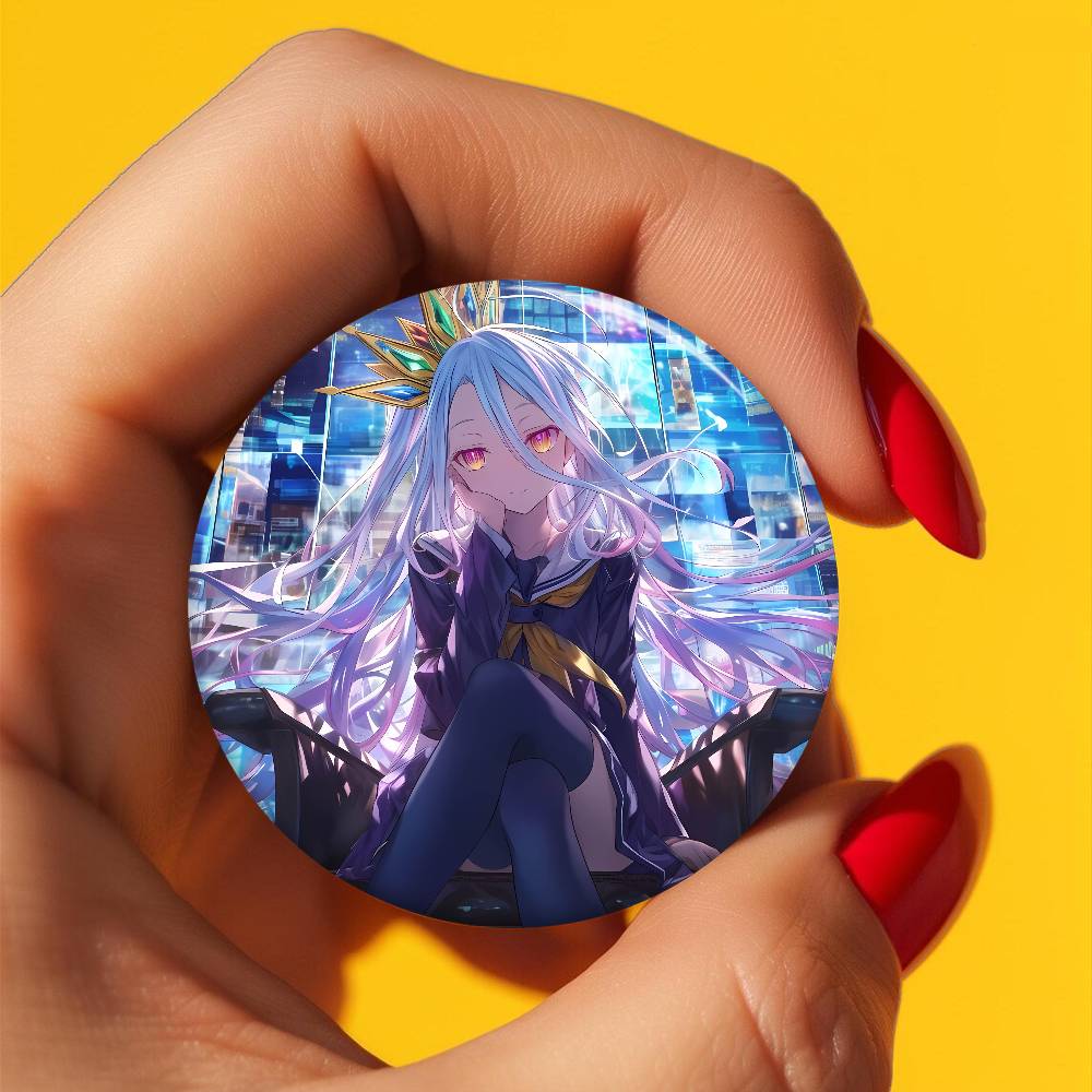 Anime NO G-GAME NO L-LIFE Badg - Japan Lifestyle review and price
