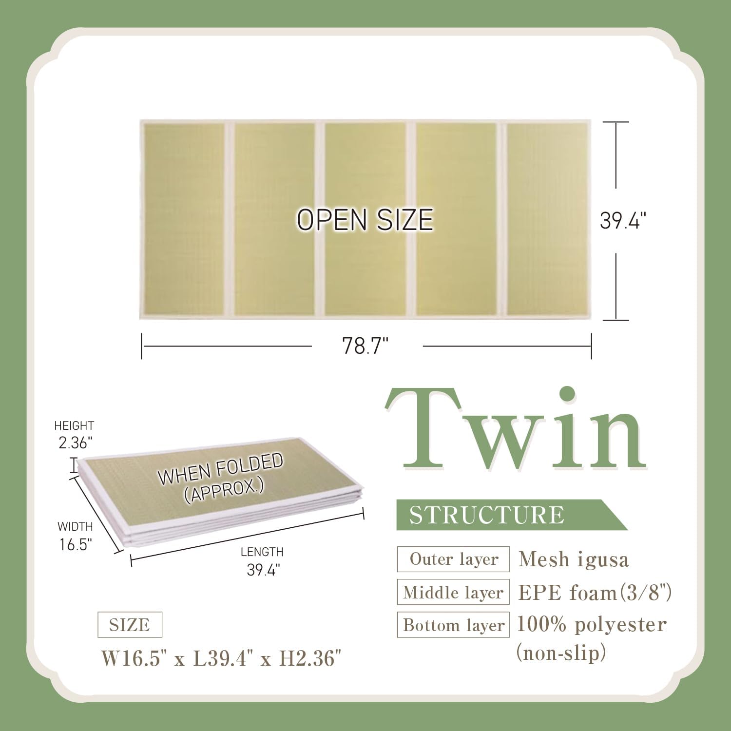 Tatami Mat – Foldable Japanese - Tatami Mat Rush review and price