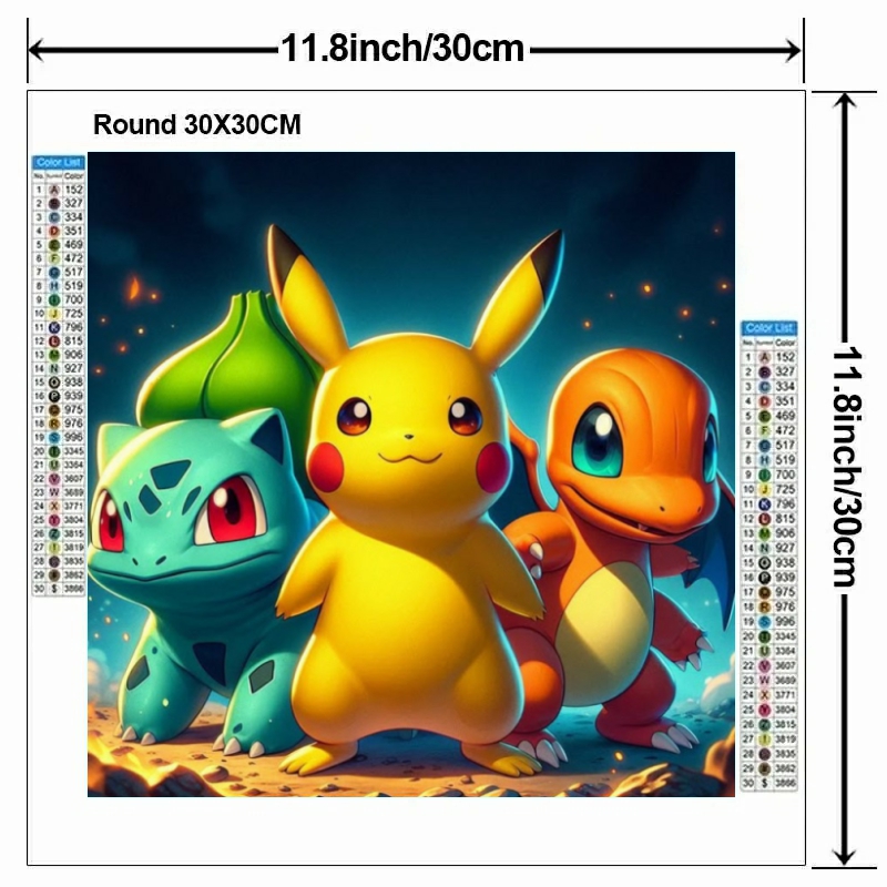 Cartoon Pokémon 5D DIY Diamond - Japan Lifestyle review and price