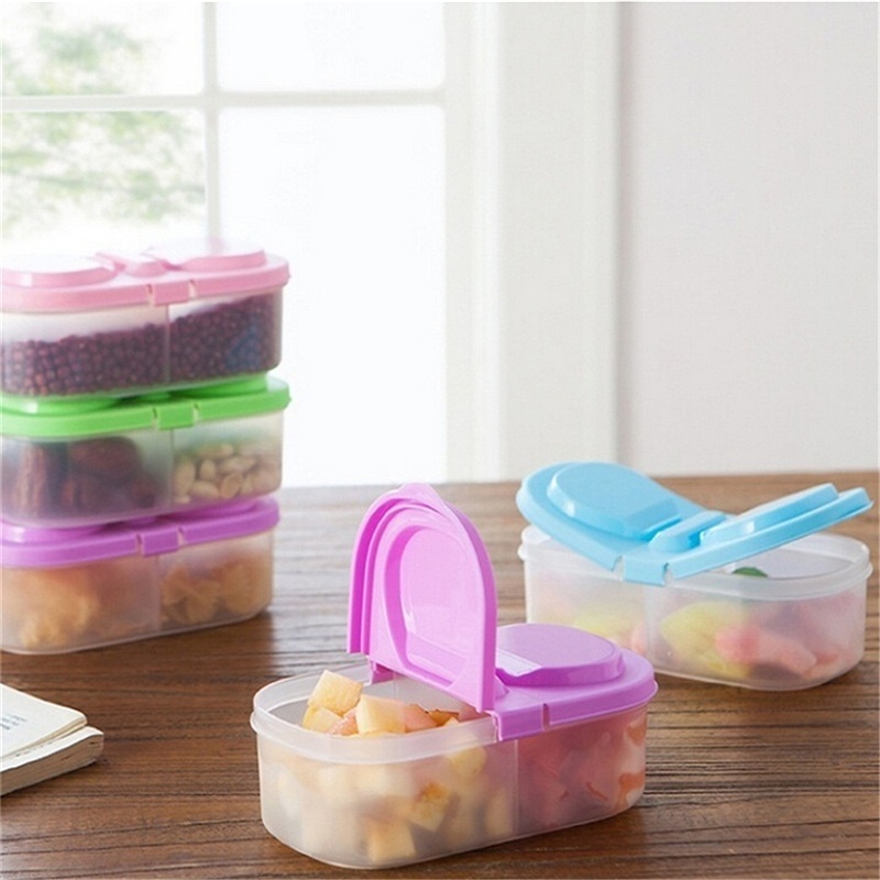Portable Plastic Protector Cas - Bento Box Two Tier review and price