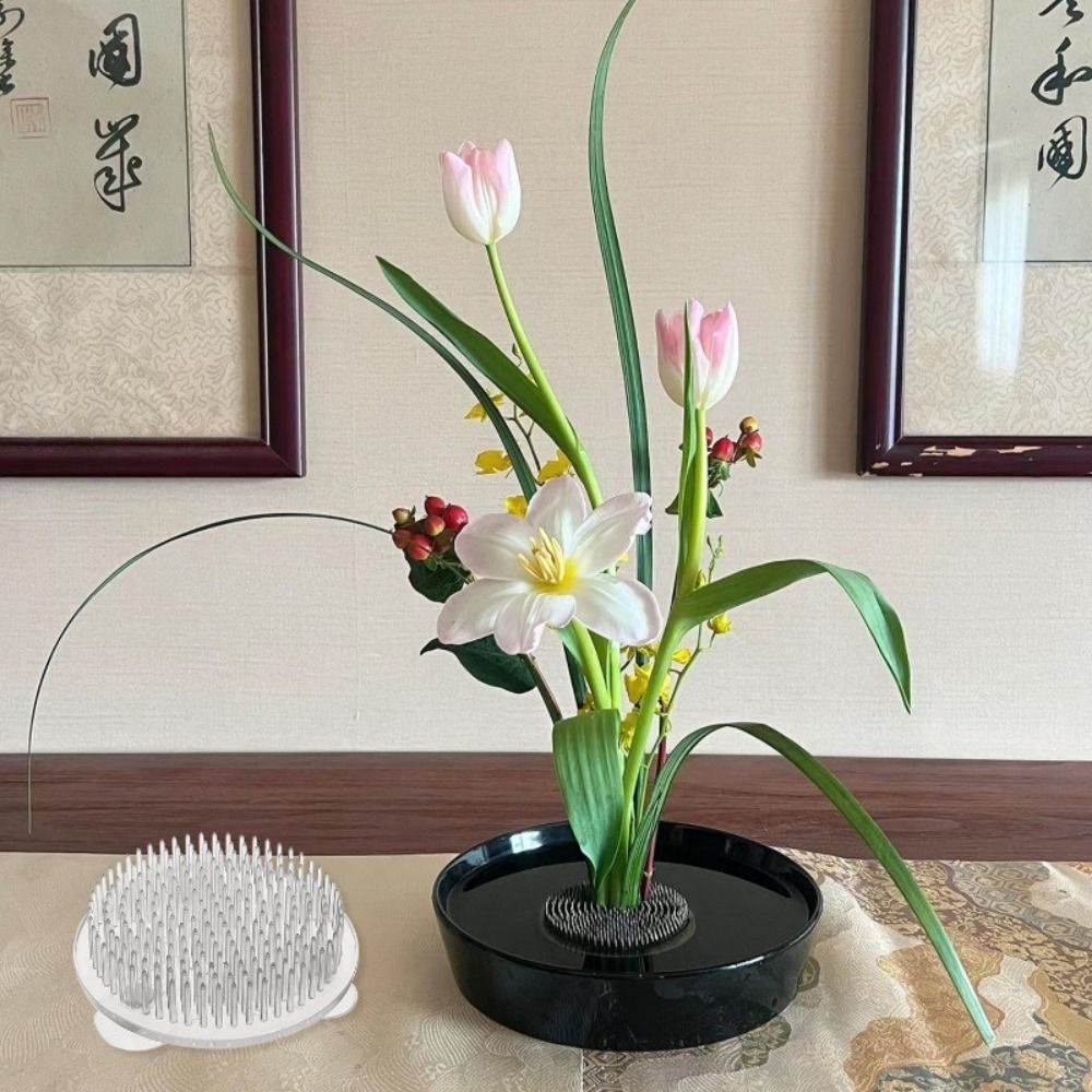 1/3Pcs Transparent Ikebana Ste - Ikebana Vase Kenzan review and price